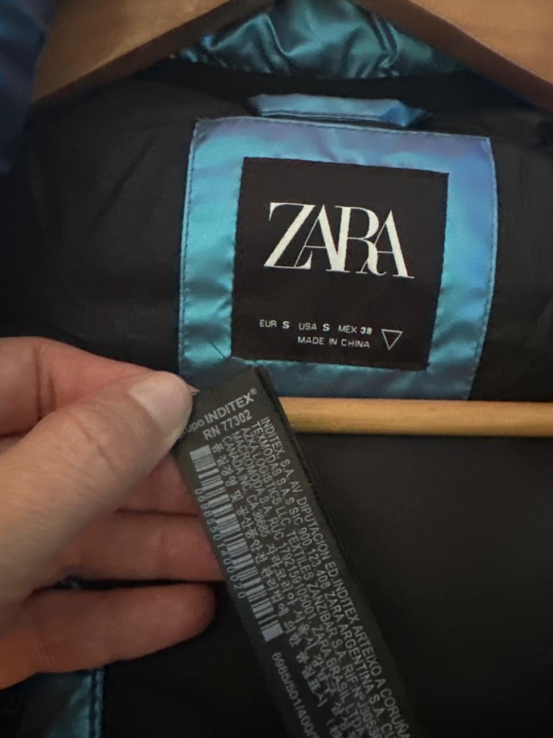 CHAQUETA AZUL METALIZADA - Image 3