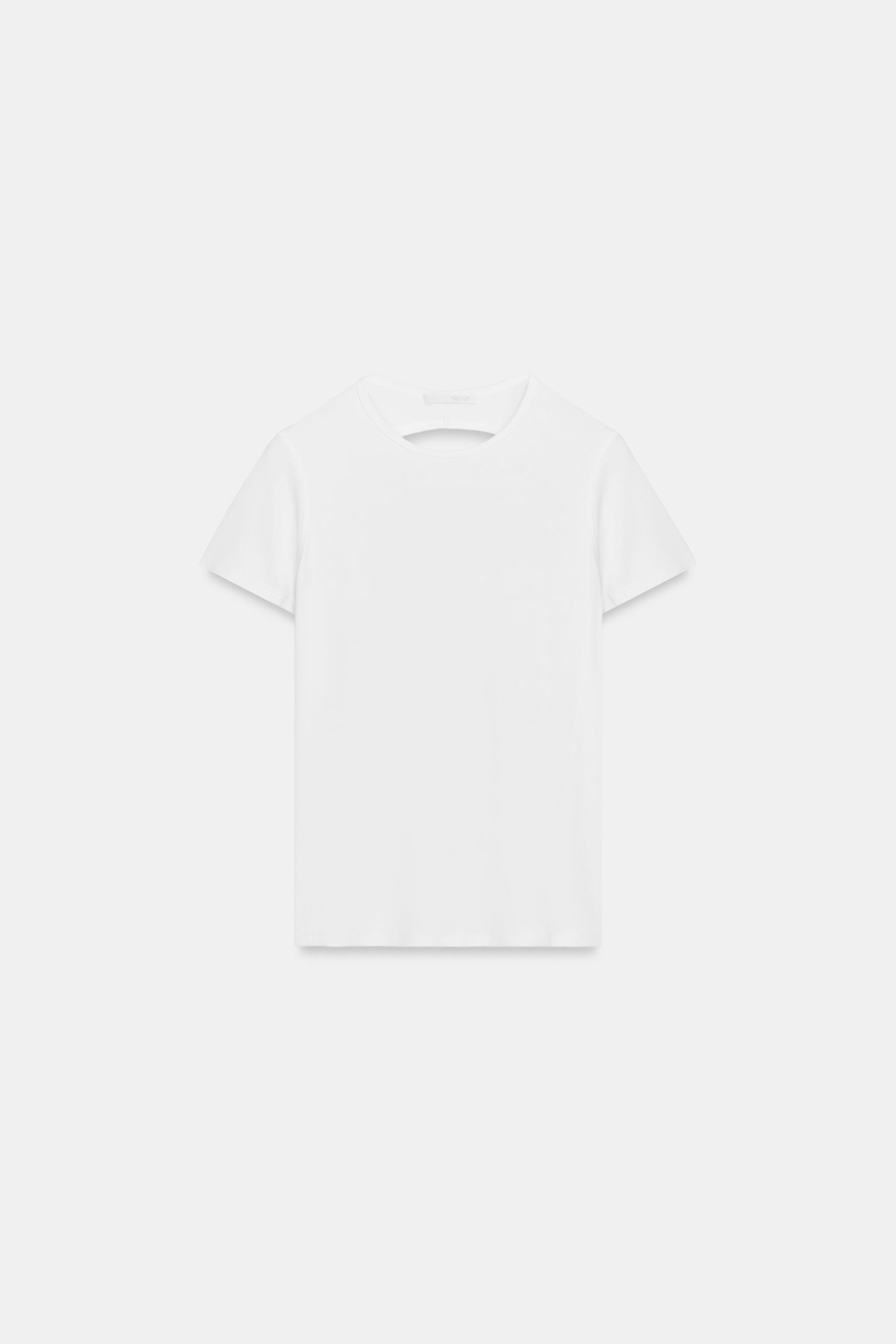 SIRT DEKOLTELİ T-SHIRT - Görsel 3