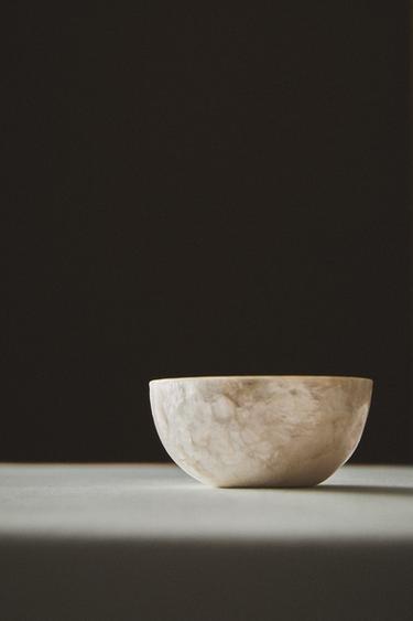 マザーオブパール ボウルライトベージュZaraのマザーオブパール ボウル - ライトベージュ 