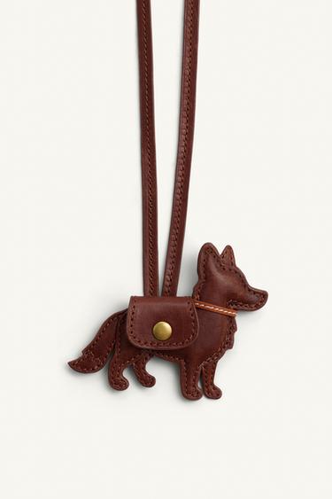 DRAGONNE ANIMAL EN CUIR ÉDITION LIMITÉE - Marron de Zara - Image 2