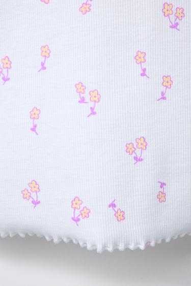 PRINTED T-SHIRT - White by Zara - Image 3
