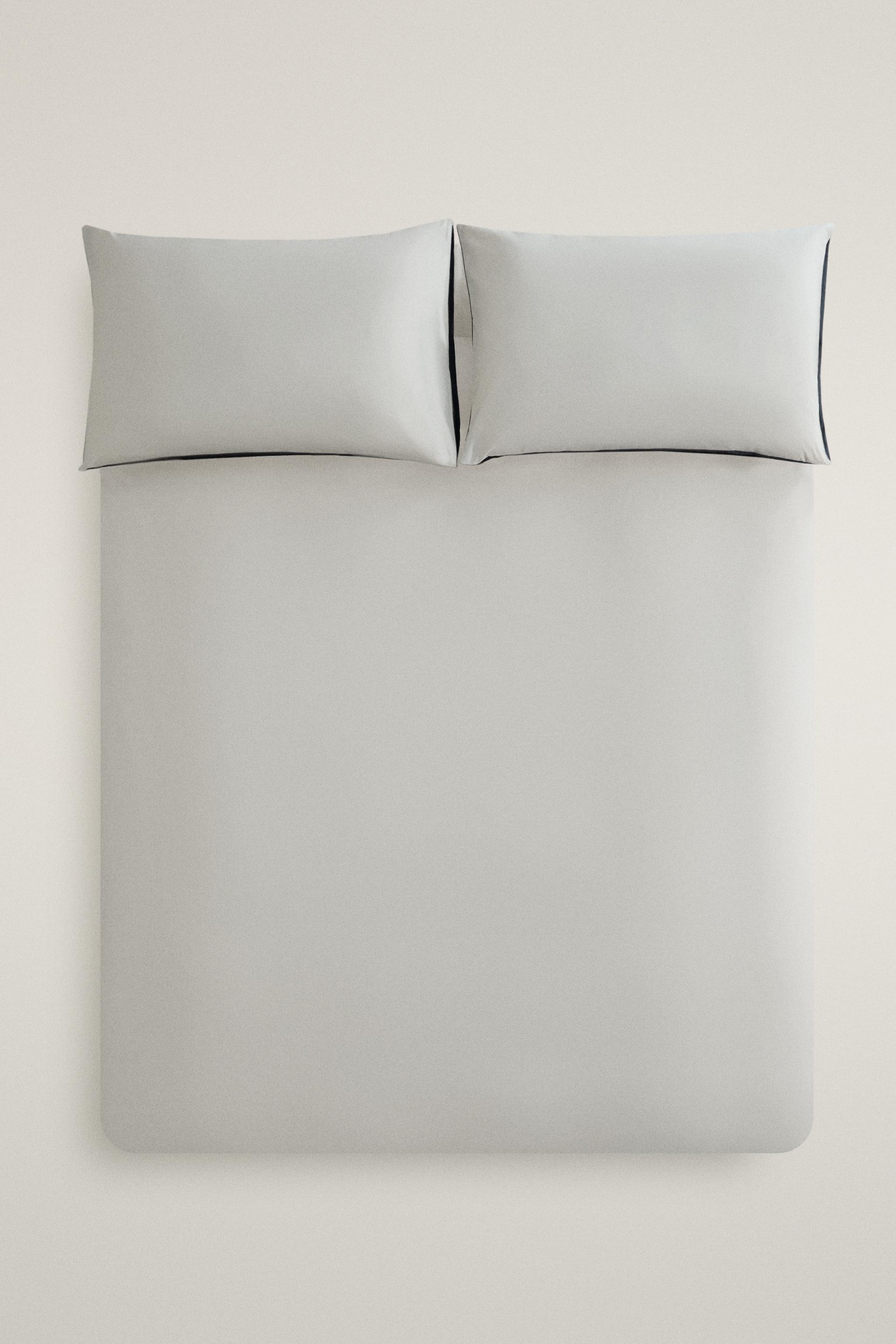 REVERSIBLE PERCALE BEDDING SET (200 THREAD COUNT)