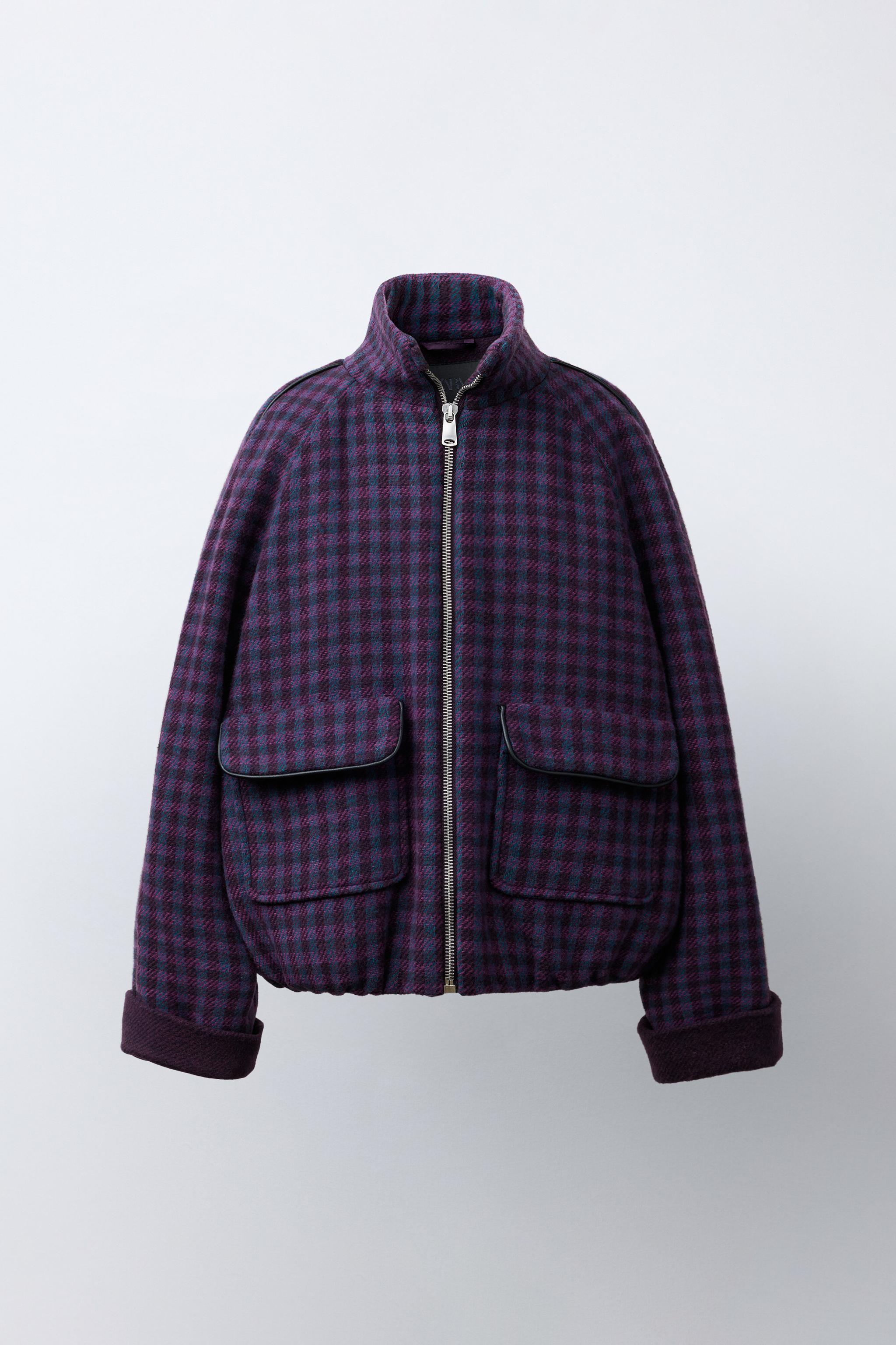 GINGHAM CHECK JACKET