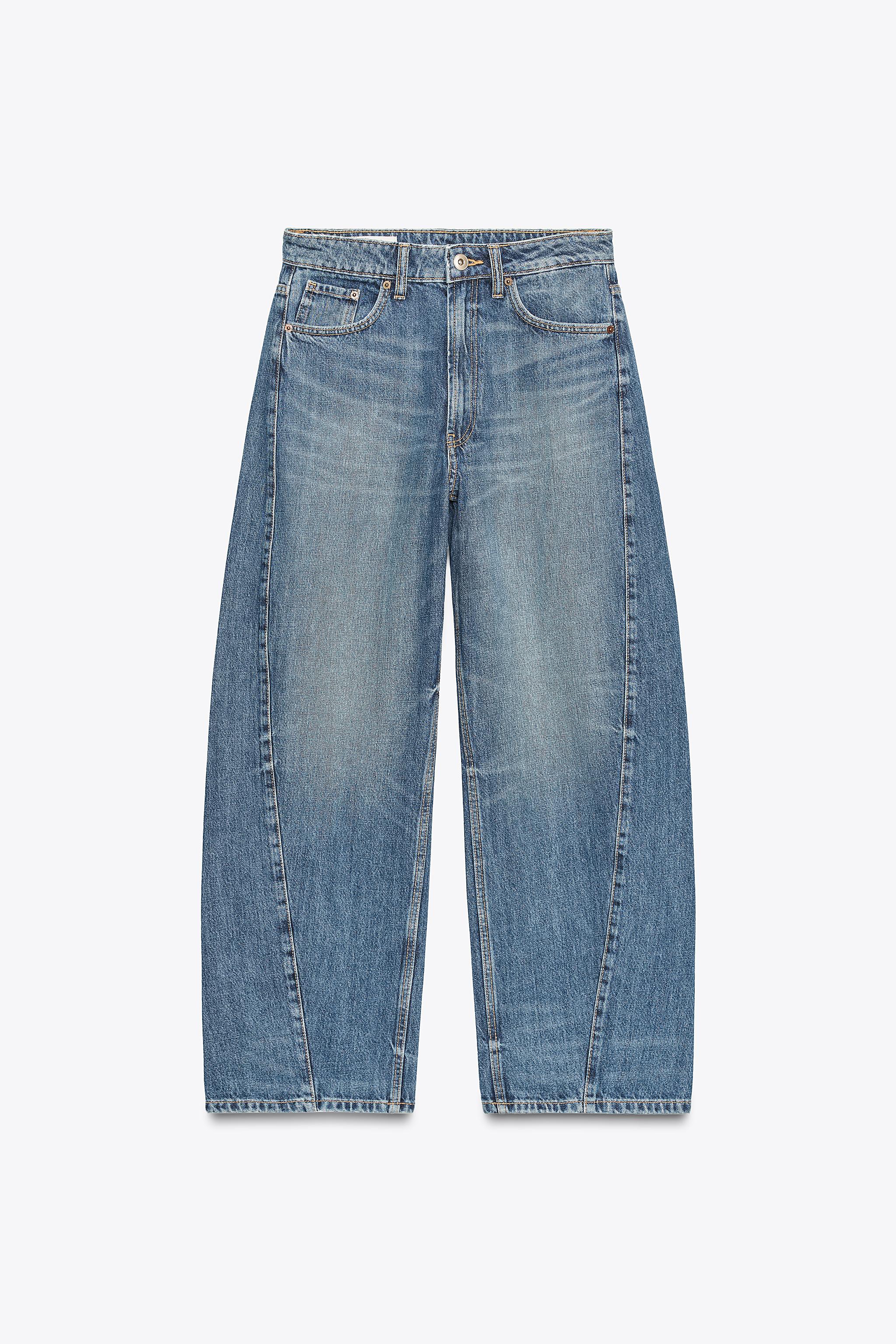 新品タグ付きZARA EXTRA BAGGY DENIM EUR40 新品タグ付きZARA EXTRA BAGGY DENIM EUR40