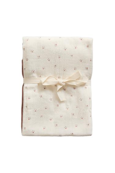 Zara KOMPLET MUSLINA ZA BEBE – Ekru
