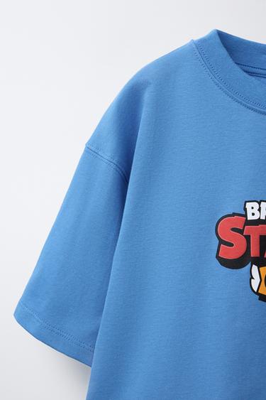 T-SHIRT RELIEF BRAWL STARS © SUPERCELL OY - Bleu de Zara - Image 3