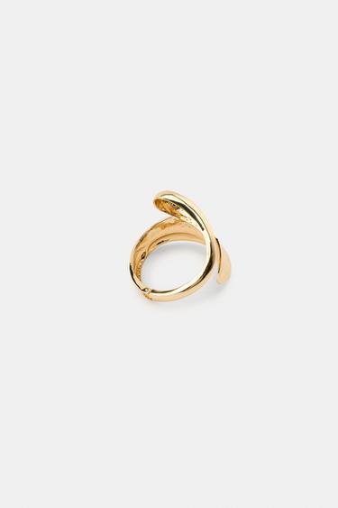 WAVE CUFF BRACELET - Golden by Zara - Image 3