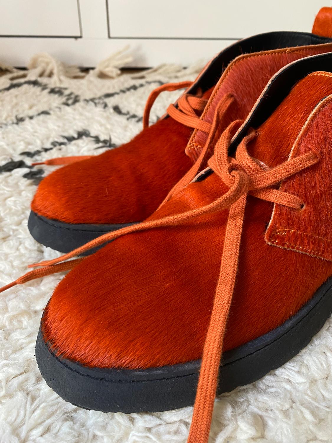 CLARKS® x ZARA leather ankle boots - Image 3