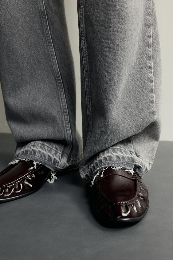 DRESSY PENNY LOAFERS - Burgundy Red by Zara - Image 0