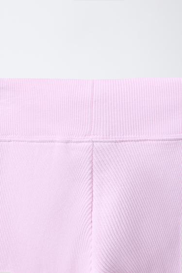 RIBBED SHORTS - Pink by Zara - Image 3