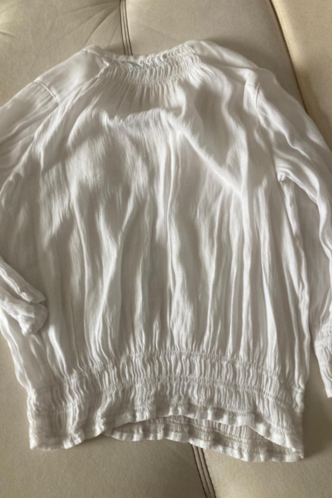 STRIPED SHIRT WITH TOPSTITCHING - Image 2