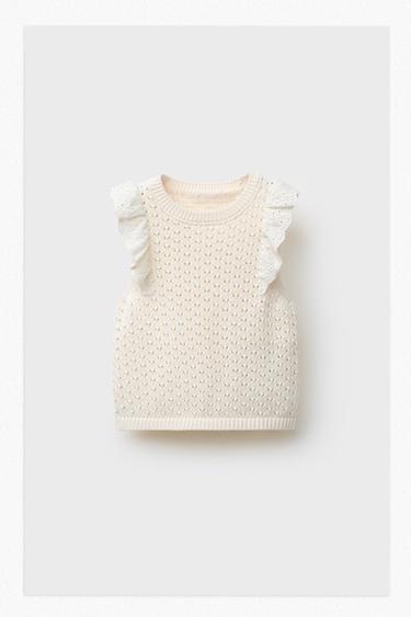 TOP PUNTO PUNTILLA - Crudo de Zara