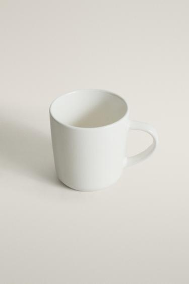 STONEWARE MUG — White 2