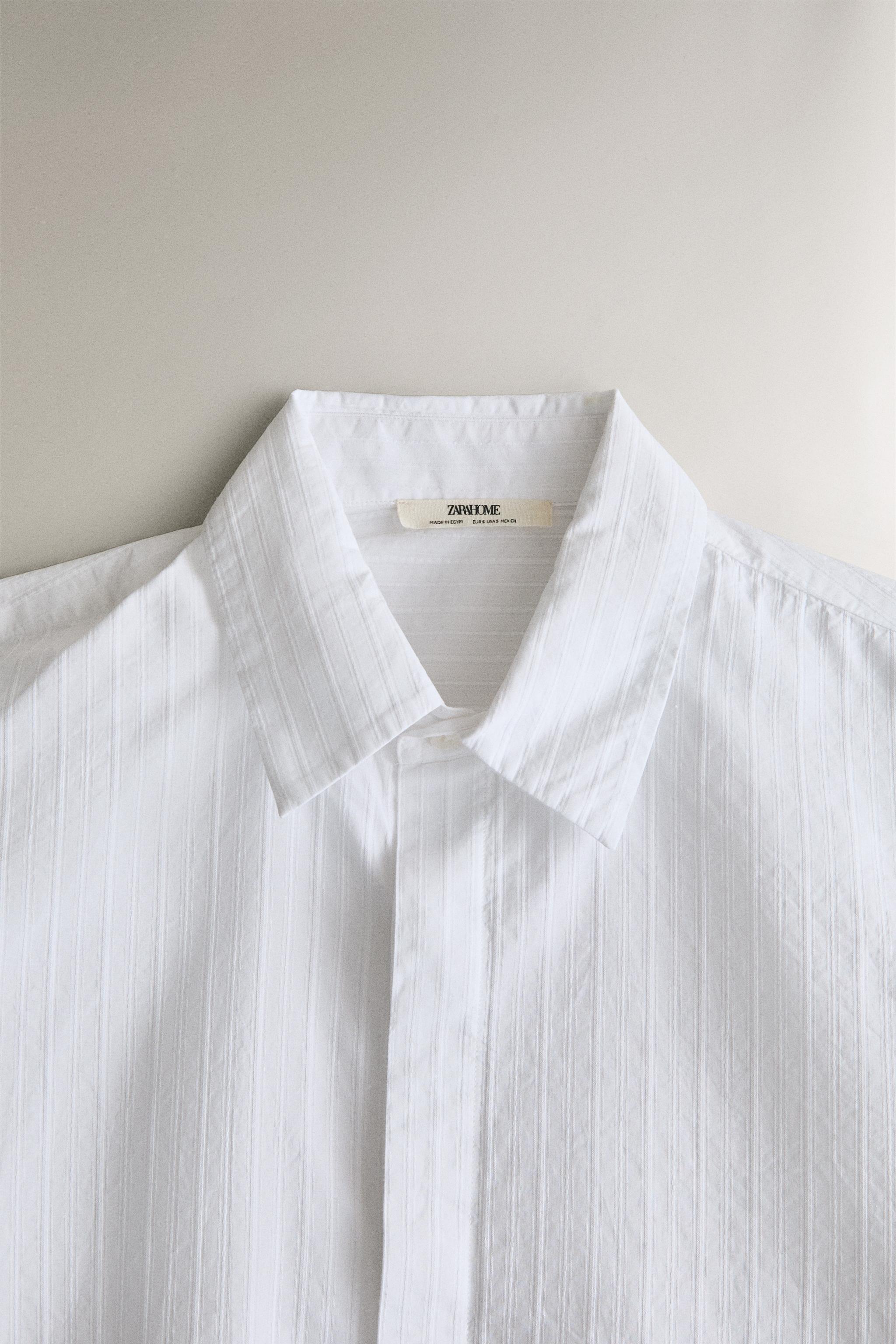 CHEMISE MANCHES LONGUES EN COTON