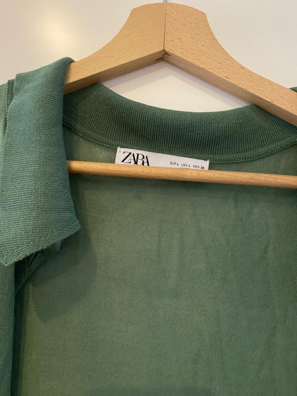KNIT SHIRT DRESS - Image 6