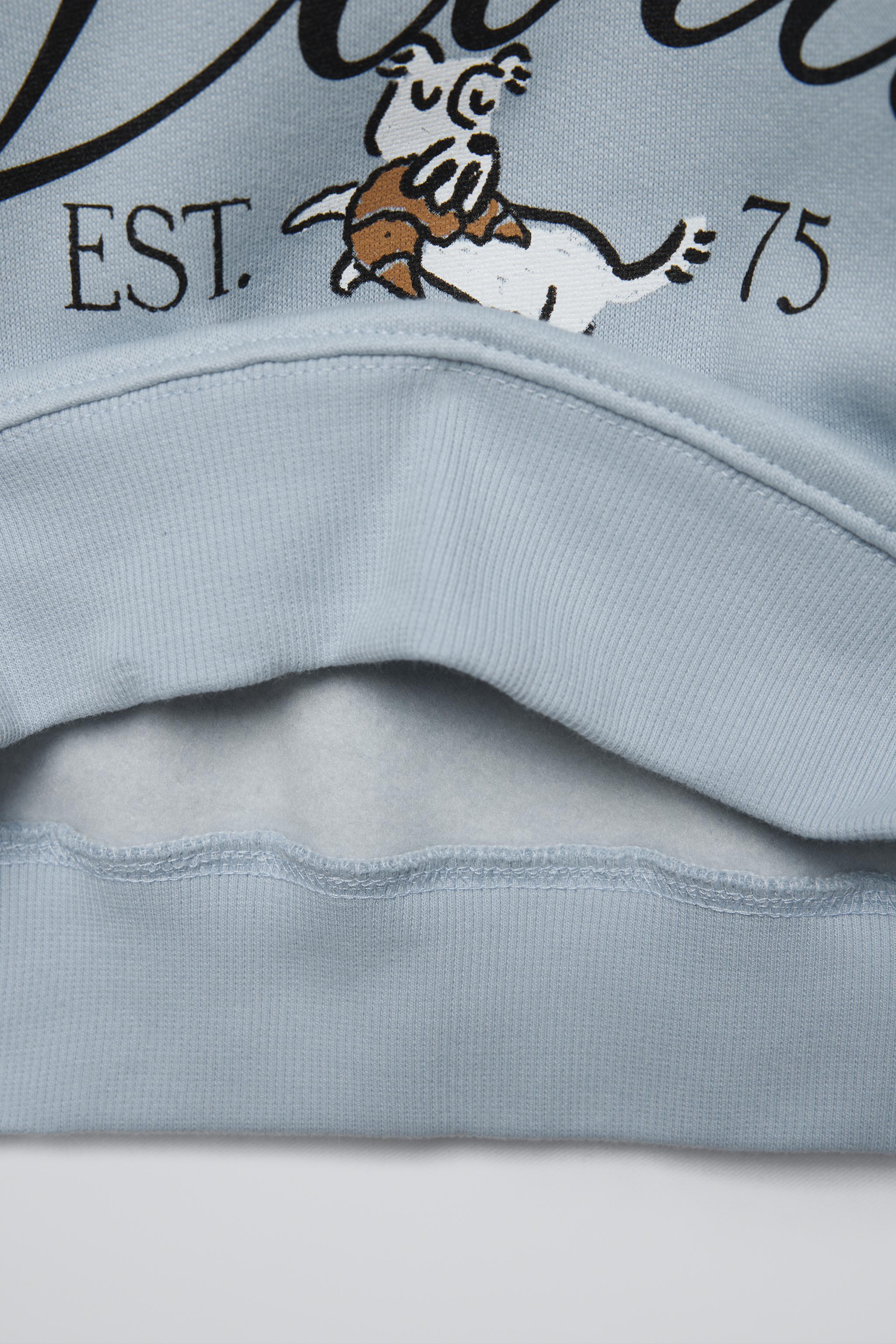PARIS PUPPY PRINT SWEATSHIRT - Light blue | ZARA Australia