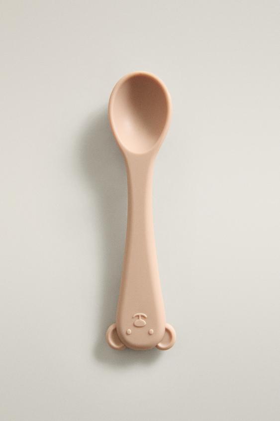 KIDS' SILICONE SPOON - Pink by Zara - Image 0