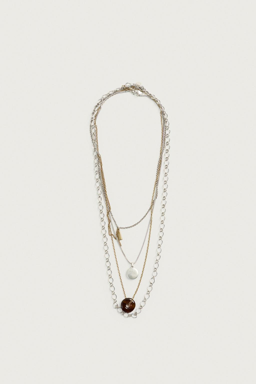 PACK OF 4 COMBINED NECKLACES