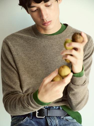 Zara Wool blend crew neck sweater - 548