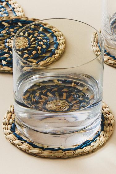 LOT DESSOUS DE VERRE ALGUES (LOT DE 4) - Bleu de Zara - Image 6