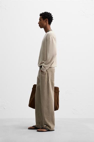 SLIM FIT STRAIGHT-LEG JEANS - Earth by Zara - Image 3