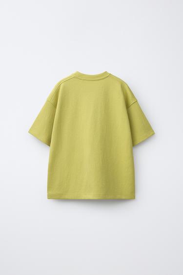 ENSEMBLE T-SHIRT ET BERMUDA INTERLOCK - Vert pistache de Zara - Image 2
