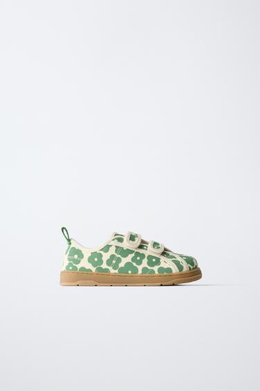 Zara BAREFOOT SNEAKERS - Green