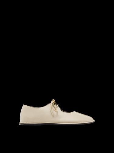 Zara Ballet flats with instep knot - Ecru - Image 0
