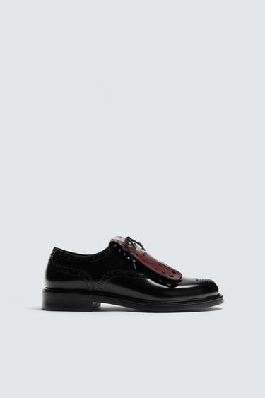 GIÀY DA HARRY LAMBERT FOR ZARA X DISNEY - Đen từ Zara