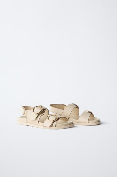DOUBLE BUCKLE SANDALS — Off White 2