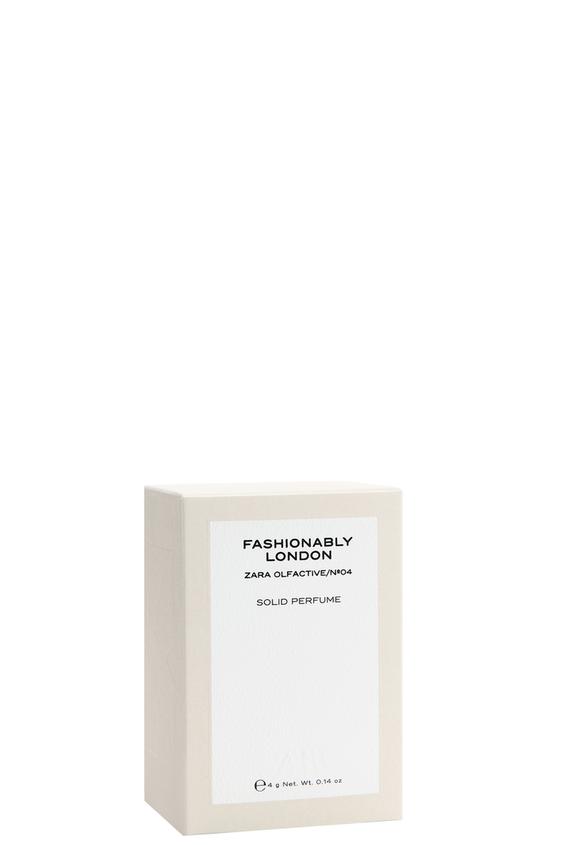 FASHIONABLY LONDON SOLID PERFUME 4.3 G / 0.14 OZ - TINTED LEATHER by Zara - Image 1