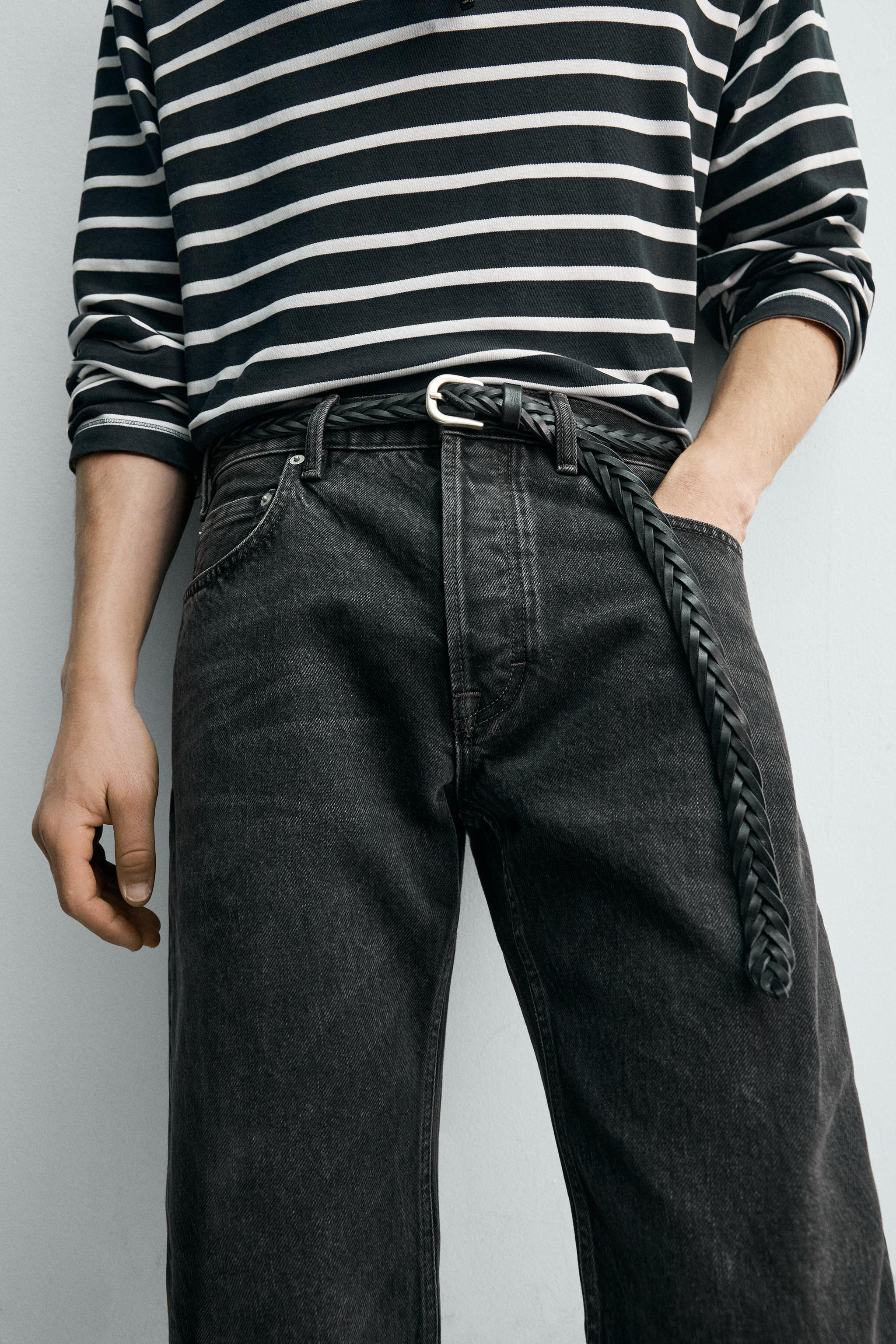 AARON LEVINE X ZARA STRAIGHT FIT BOOTCUT JEANS