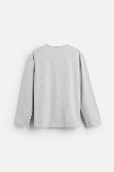PACK OF BASIC PYJAMAS - Grey marl by Zara - Image 7