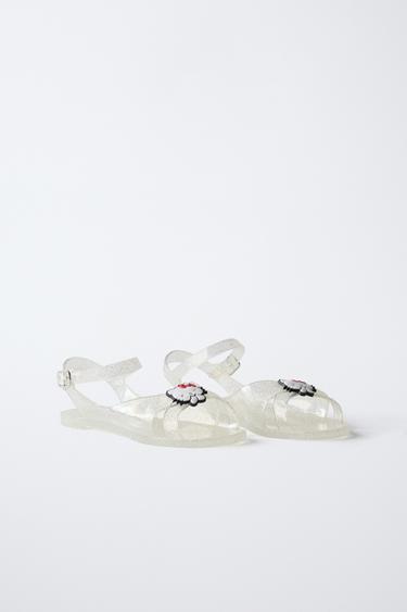 HELLO KITTY © SANRIO BATH SANDALS - Clear by Zara
