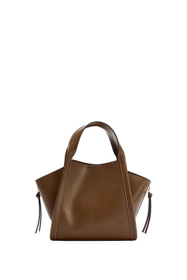 BOLSO CITY BANDOLERA - Marrón de Zara