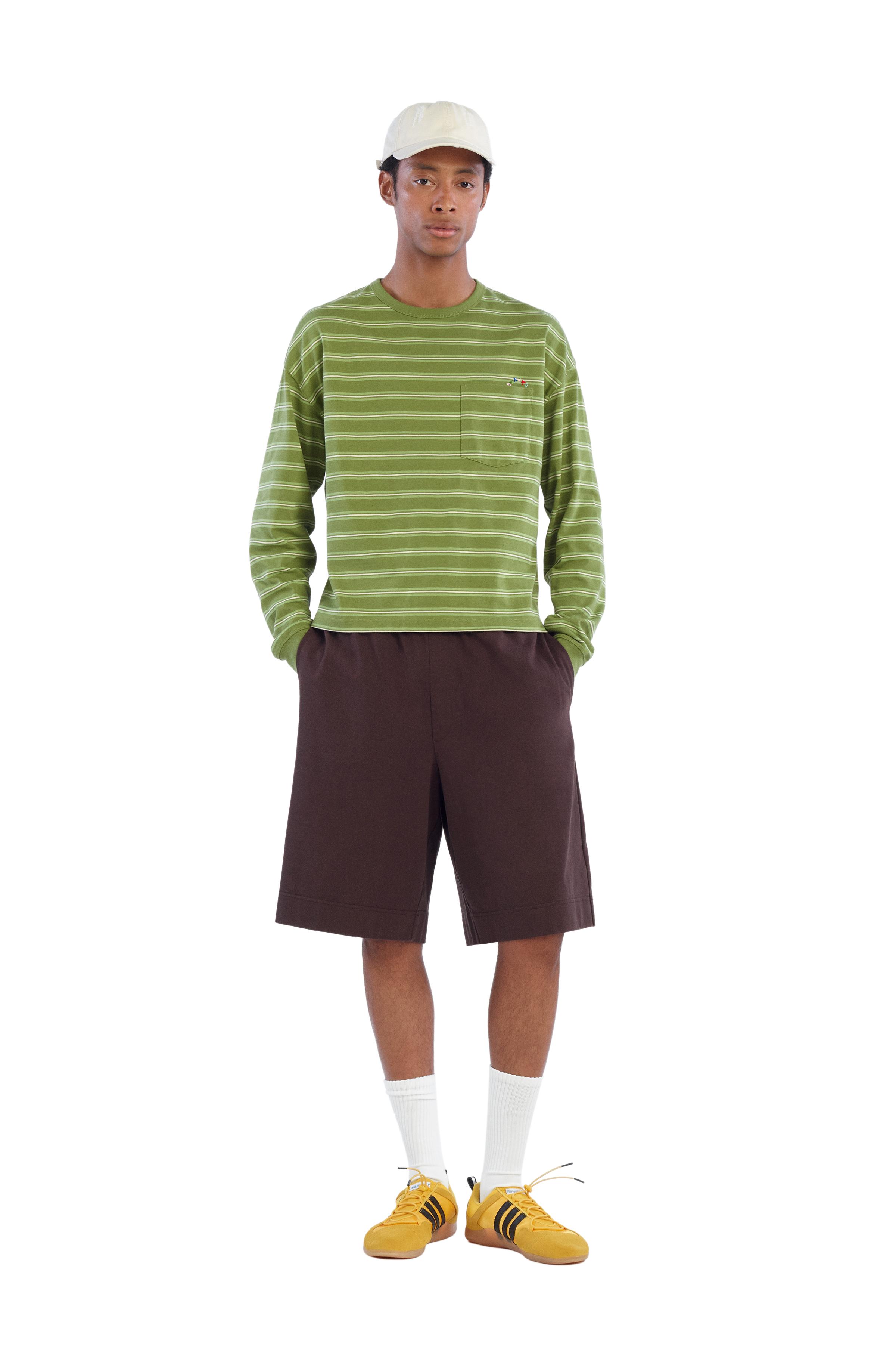 Мужские шорты Zara WIDE FIT JOGGER SHORTS