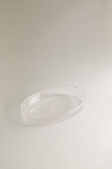TRANSPARENT BOROSILICATE SOAP DISH - 990 by Zara - Image 1