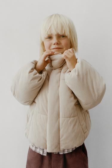 CORDUROY JACKET - Beige by Zara
