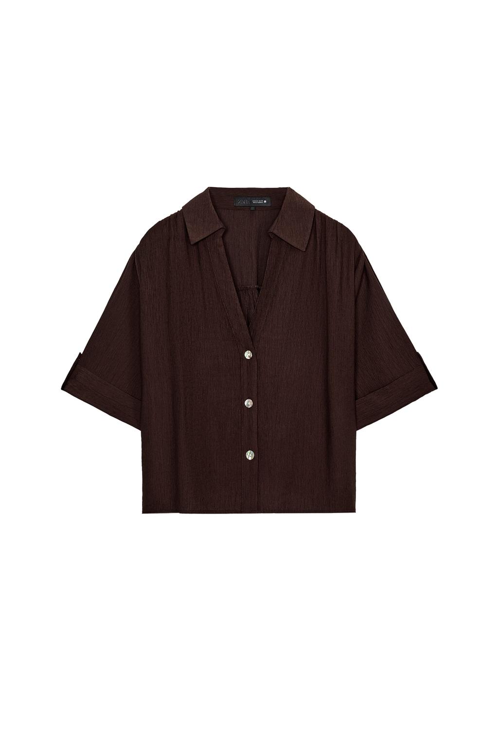 FLOWING SHORT SLEEVE SHIRT