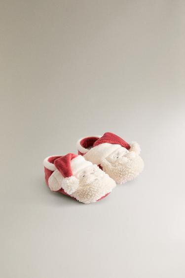 FATHER CHRISTMAS BOOTIES - Red by Zara - Image 1