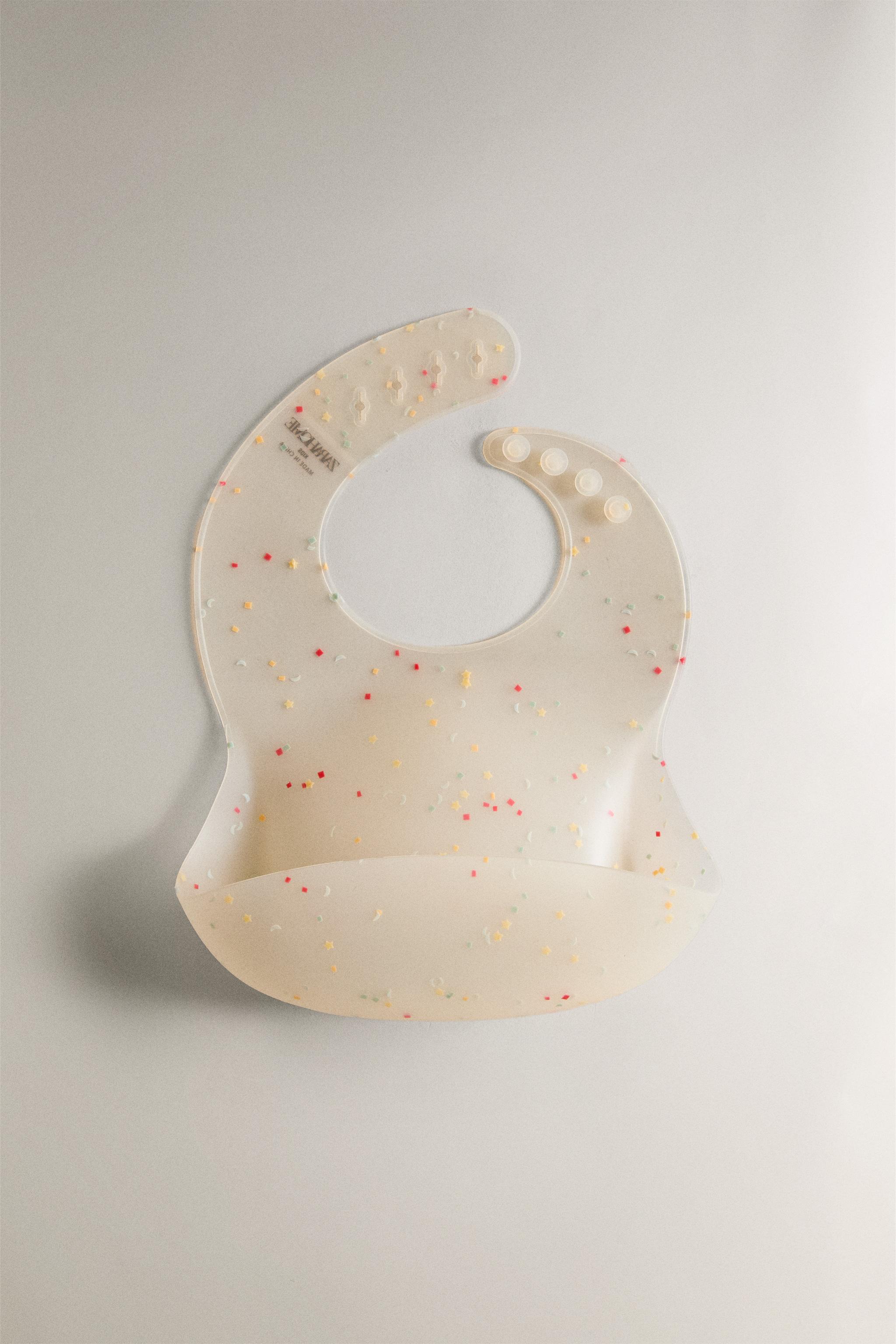 Zara KIDS’ SILICONE CONFETTI BIB