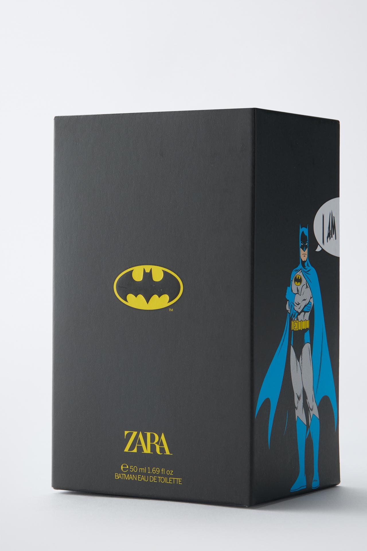 BATMAN © & ™ DC COMICS © EDT 50 ML (1.69 FL. OZ) — TINTED LEATHER