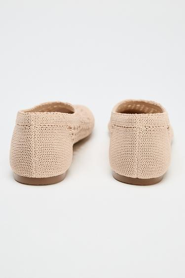 BALLERINES EN CROCHET - Rose de Zara - Image 4
