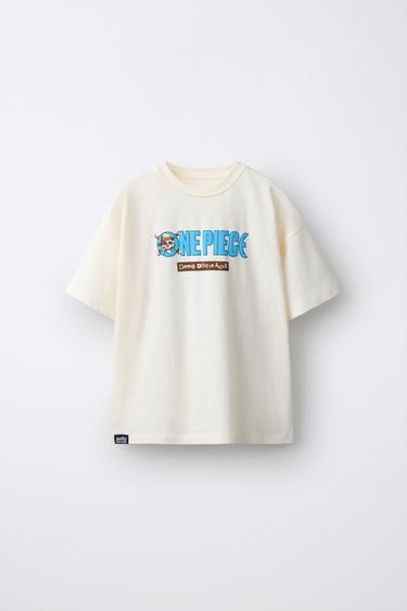 Zara ONE PIECE NETFLIX © PRINTED T-SHIRT - White