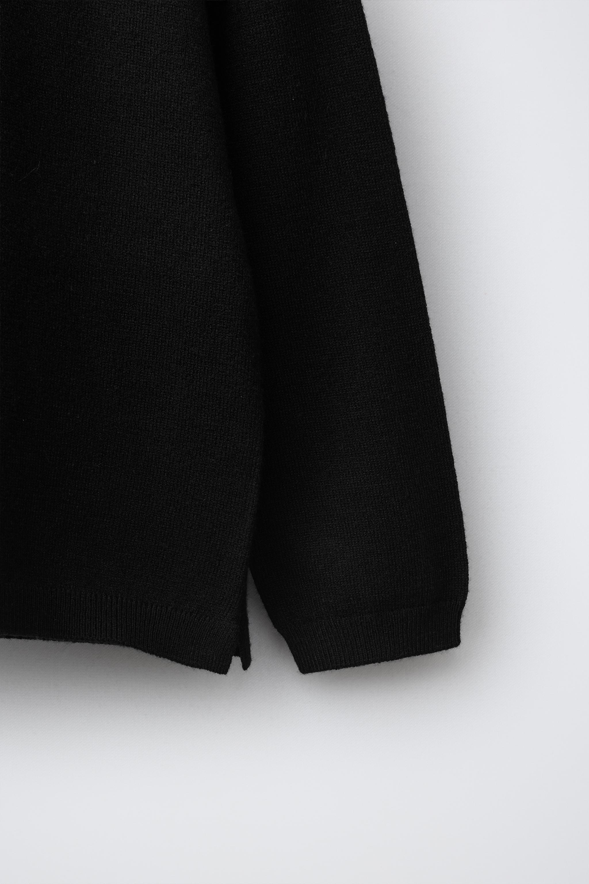 MOCK NECK KNIT JUMPER