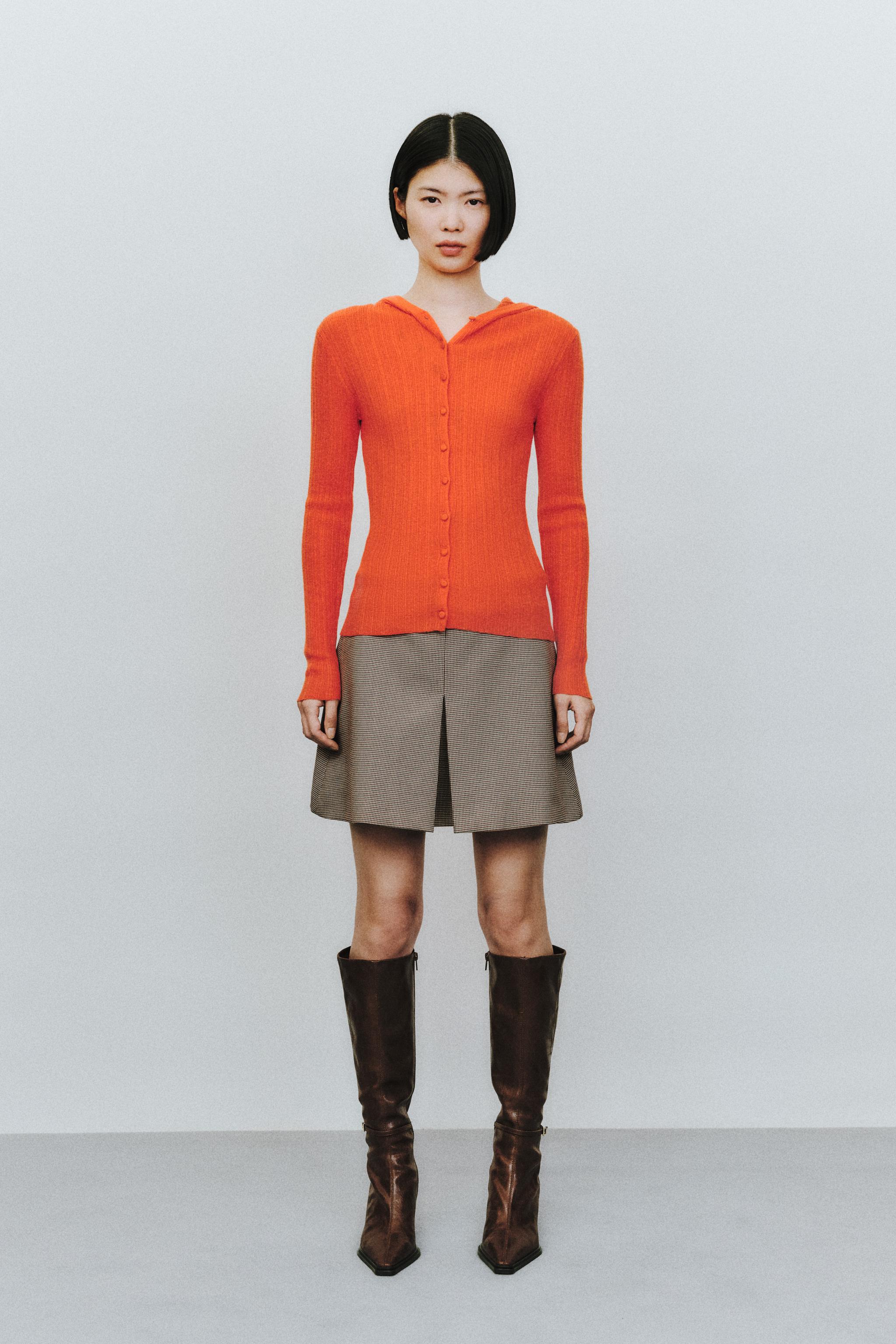 ZARA☆チェック スコート ZARA - 【ZARA】チェック柄スコートの通販 by eris｜ザラならラクマ
