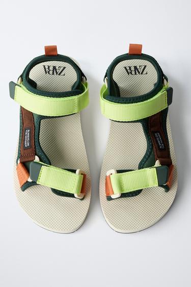 SANDALES TECHNIQUES - Multicolore de Zara - Image 3