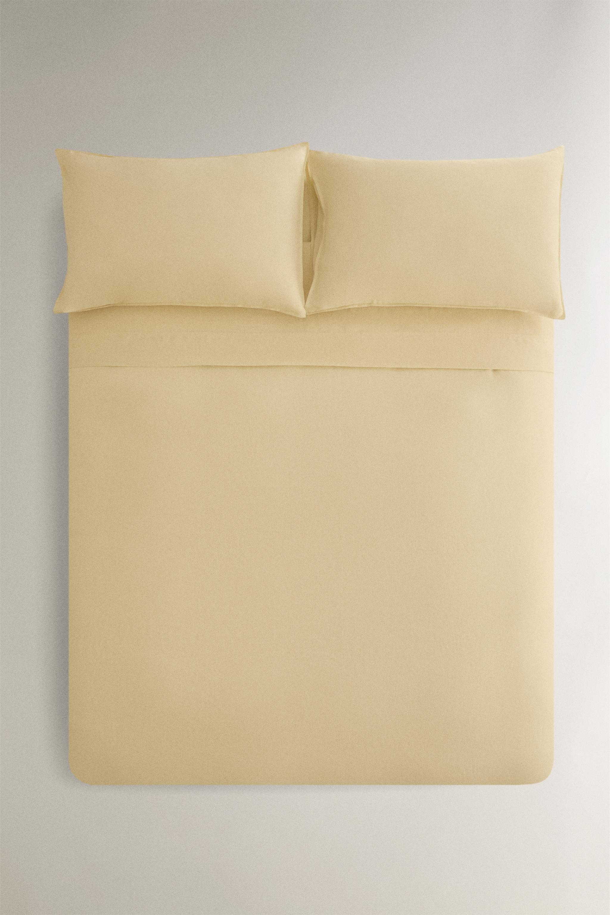 HOUSSE DE COUETTE LIN DÉLAVÉ (140 GxM²)