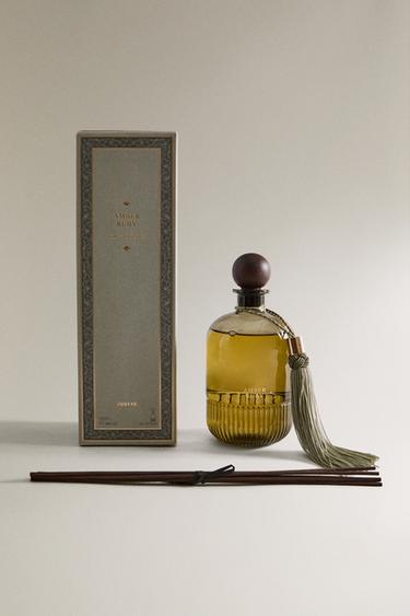 (480 ML) AMBER RUBY REED DIFFUSERS - Grey / Blue by Zara - Image 1