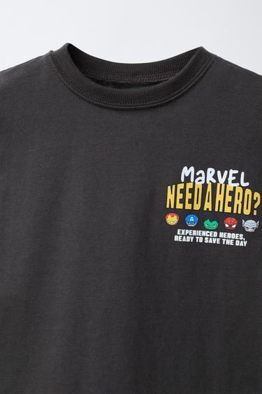 T-SHIRT IMPRIMÉ THE AVENGERS © MARVEL - Noir de Zara - Image 2
